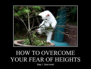 “懼高症” 的英文怎麼說?