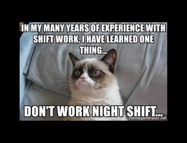 「輪班工作」的英文怎麼說？