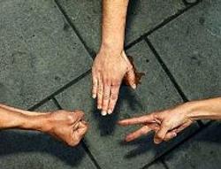 "剪刀, 石頭, 布" 的英文怎麼說?